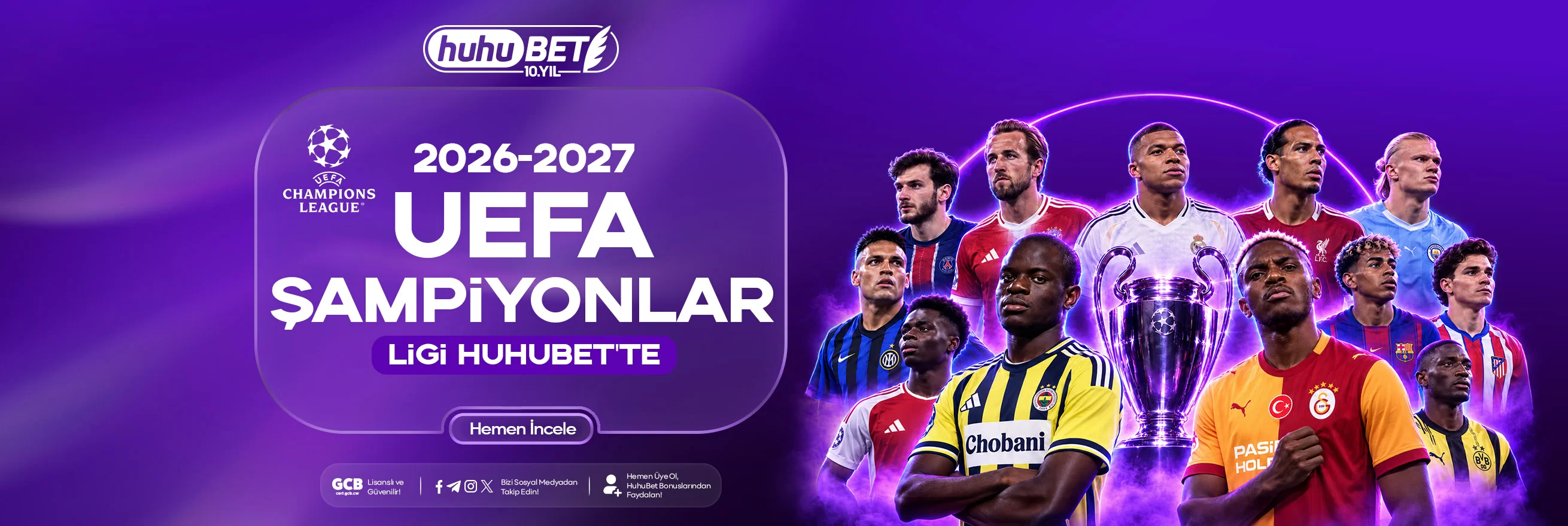 HuhuBet Şampiyonlar Ligi